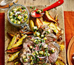 Jerk-spiced pork with pineapple salsa | Tesco Real Food