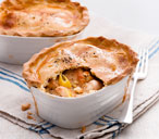 Chicken and leek pot pies | Tesco Real Food