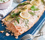 Lemon, Dill And Bay Baked Salmon | Salmon Recipes | Tesco Real Food