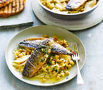 Mackerel with Citrus Chickpeas | Mackerel Recipes | Tesco Real Food