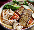 Marinated tofu and vegetable ramen | Tesco Real Food