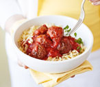 Moroccan-style meatballs with orzo | Tesco Real Food