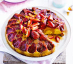 Strawberry upside-down cake | Tesco Real Food