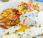 Root veg rösti with fish & egg | Tesco Real Food