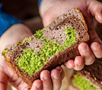 Frances Atkins' three-colour cake | Tesco Real Food